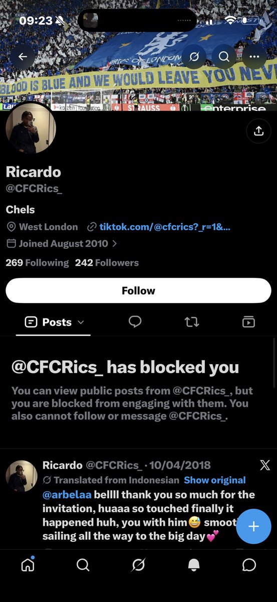 CFCRics's tweet photo. ( @CFCRics_ ) if this account tries to dm you or anything its not me😂 https://t.co/F4IxRmGcbl