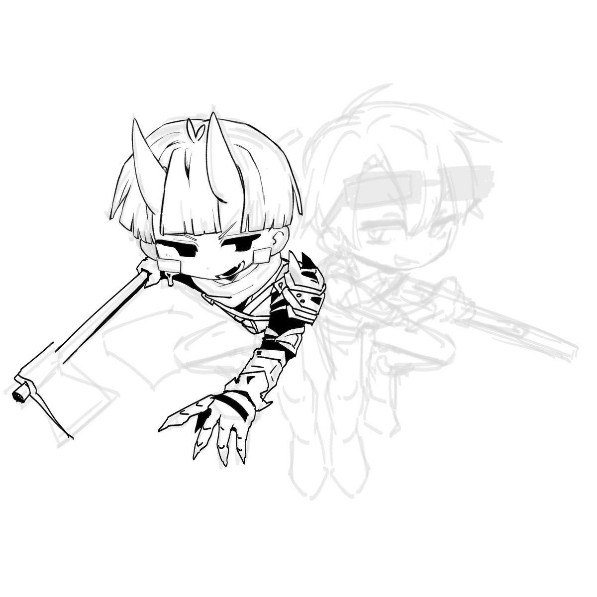 ghostEpick's tweet photo. 未完成放置過去絵 https://t.co/TVjN5V6J06