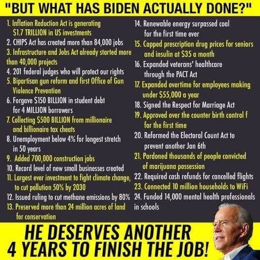 EclecticprWicca's tweet photo. @SaraHermanw0 No! Under his administration they passed real legislation. https://t.co/Jy7ppXrGaF