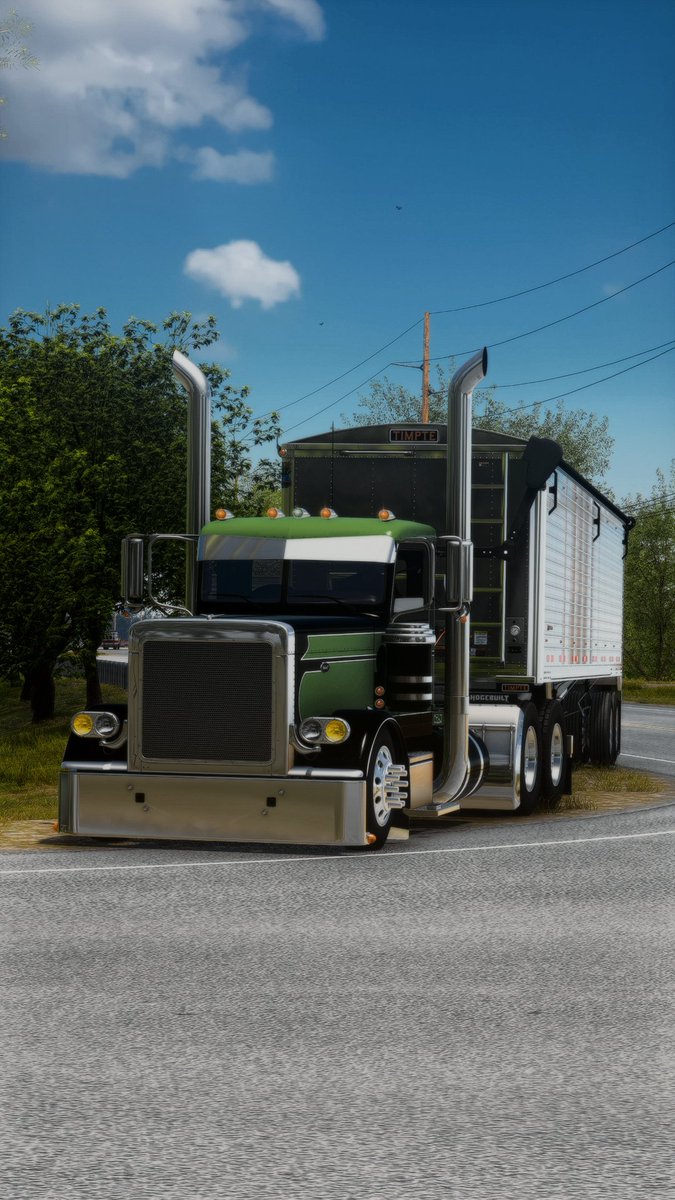 SimuVersewi6k's tweet photo. The sound of that CAT 6NZ straight pipe is INCREDIBLE. Hauling heavy wheat from Emporia to Hutchinson in ultra realistic 4K graphics.
Watch the full POV drive now! 👇
https://t.co/mW9TZJ3kiX
#ATS #Peterbilt389 #CAT6NZ #RollingCoal #TruckSimulator https://t.co/xcUu1gLub5