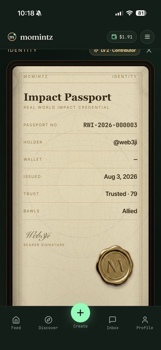 MagicBawls's tweet photo. Congratulations to @web3ji for achieving an onchain endorsement in her Impact Passport for her selfless contributions in the RWI movement.
She volunteered to lead the #GirlsHaveBAWLS2 narrative centered on women empowerment and gender equality.
She has developed a community that onboards and educates women entering into web3 and she pushes the ladies to pursue personal development.
She is a value add leader in our community and Web3 👏
@treegens @RWIrobinhood @Veteran_Token