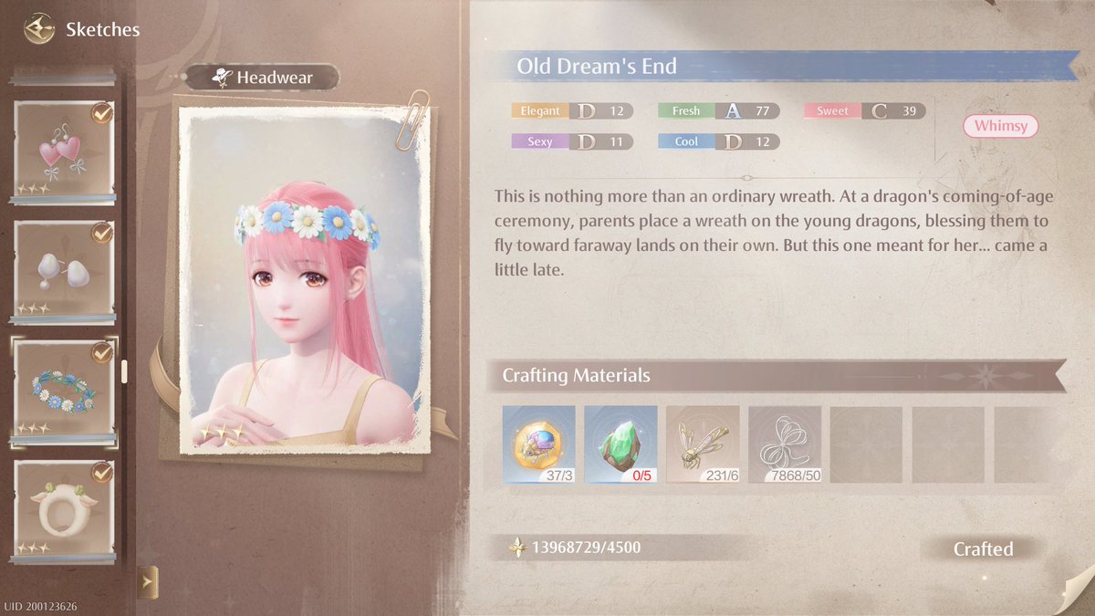 whimsyhaven_x's tweet photo. Crafted this and burst into tears because like... omg 😭
♡ InfinityNikki • GoldenDust ♡ https://t.co/F4yDNvQPgr