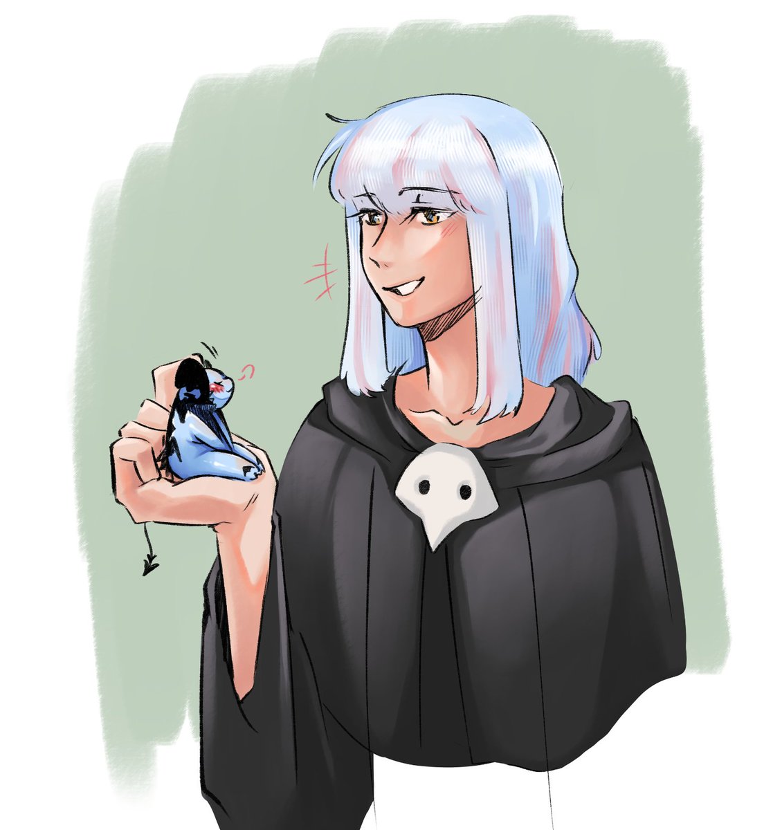 WagonSketches's tweet photo. [wol + ancient]  

color practice https://t.co/PRPd3RgSv6