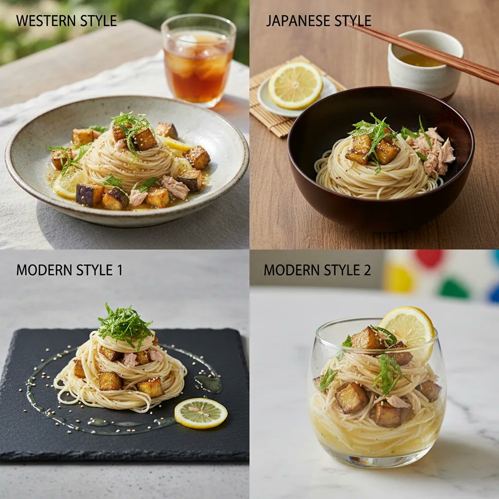 CookForYou_jp's tweet photo. 【今日を特別にする一皿】
氷みつでつくる!カリカリなすとツナの冷やしレモンそうめん
🔥暑さに負けない!カリカリなすとツナのコクでガッツリ満足な冷やしそうめん。氷みつ入りのつけつゆが最後までひんやり美味しい!
#CookForYou #料理好きな人と繋がりたい #おうちごはん #料理好き #料理男子 https://t.co/CyCDwFyIX0