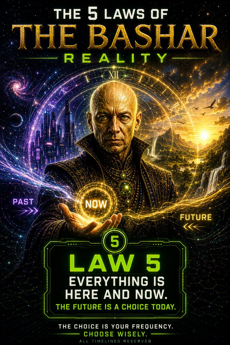 basharmanifest's tweet photo. Everything is here and now.
The future is a choice today.
#BasharManifest https://t.co/CgdyopEsJ0