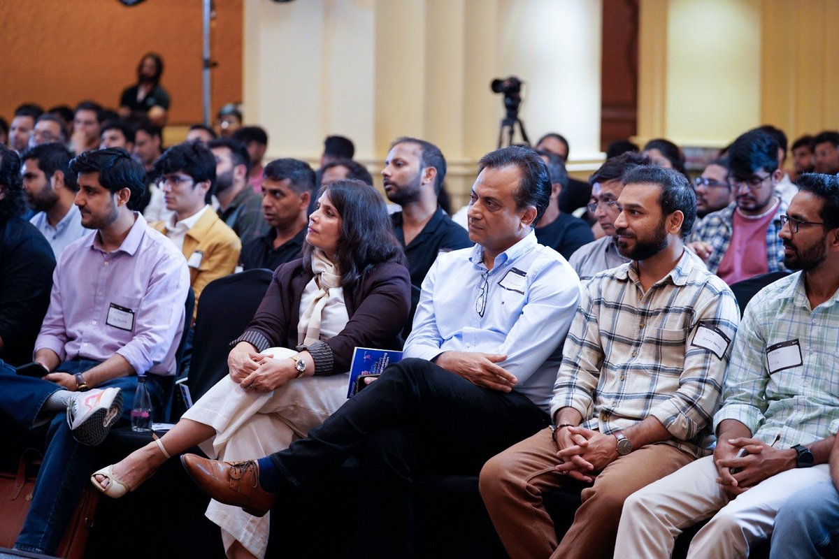 nst_edu's tweet photo. Some lessons can't be taught in a lecture. They have to be experienced in a room full of builders.
At FutureLab by NST, students discussed building defensible AI companies with Marc Manara (@OpenAI ) and Pratik Poddar (@NexusVP)
#FutureLab #BuildingWithAI #NST https://t.co/93Z47sSILn