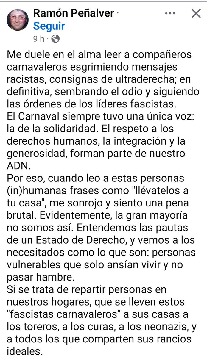 El_Pierrot_S's tweet photo. COMUNICADO CARNAVALERO NÚMERO 257183468...

Aunque, esta vez, este comunicado me gusta y estoy totalmente de acuerdo con él. https://t.co/2w7OXgWvRO