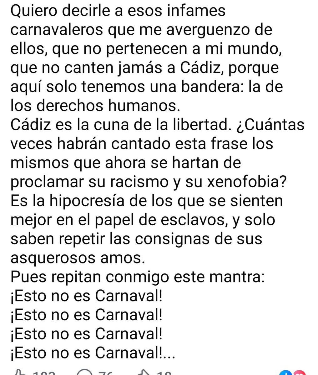 El_Pierrot_S's tweet photo. COMUNICADO CARNAVALERO NÚMERO 257183468...

Aunque, esta vez, este comunicado me gusta y estoy totalmente de acuerdo con él. https://t.co/2w7OXgWvRO