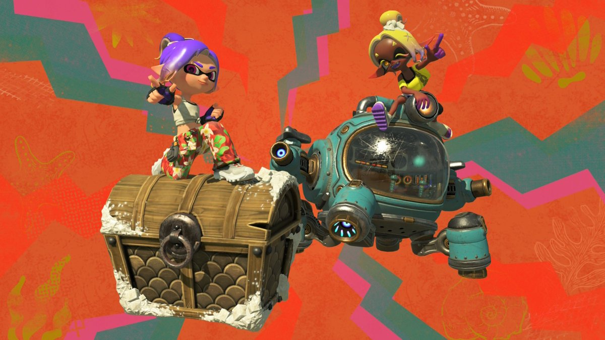 ue33haru's tweet photo. やっと台風過ぎた😊

めっちゃスプラトゥーンレイダースできたw

#スプラトゥーンレイダース https://t.co/J94v9HHxGj