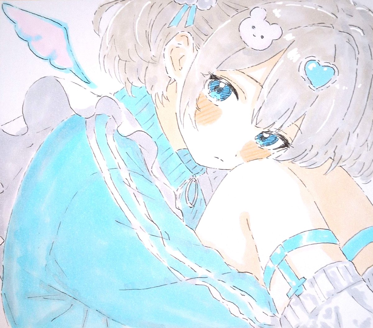 Nono_HSR's tweet photo. #イラスト 57日目 https://t.co/E8Dbn1r5xB