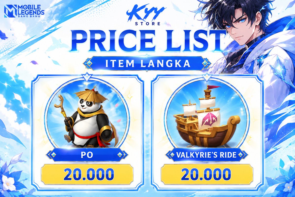 kyypasp's tweet photo. Open pulau ada 4 slot
#bealanja #mlbb
#zonauang
#charisma ml https://t.co/dHtJfUNden