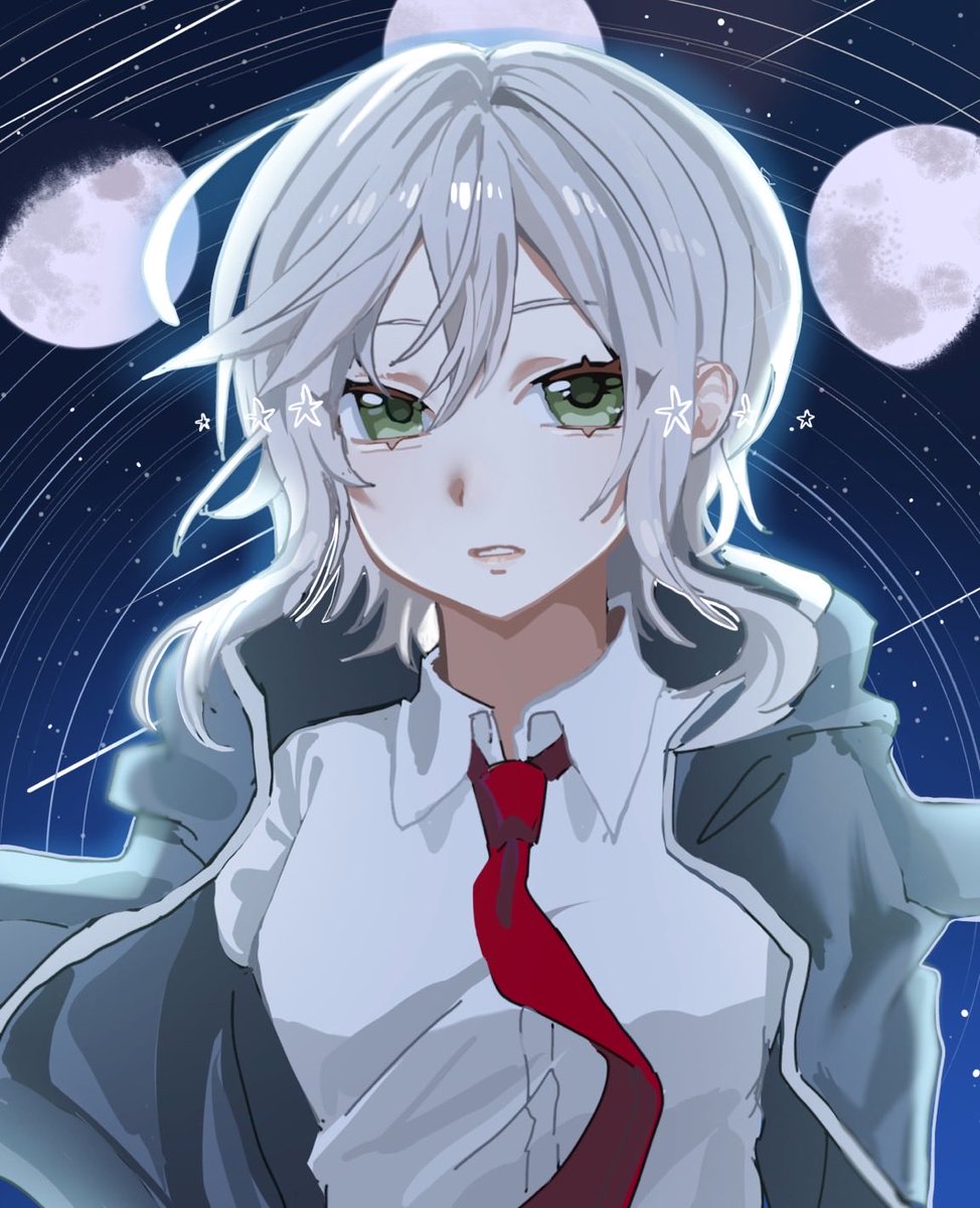F2hLfe's tweet photo. 幾望の月
#prsk_FA https://t.co/louvblkmyH