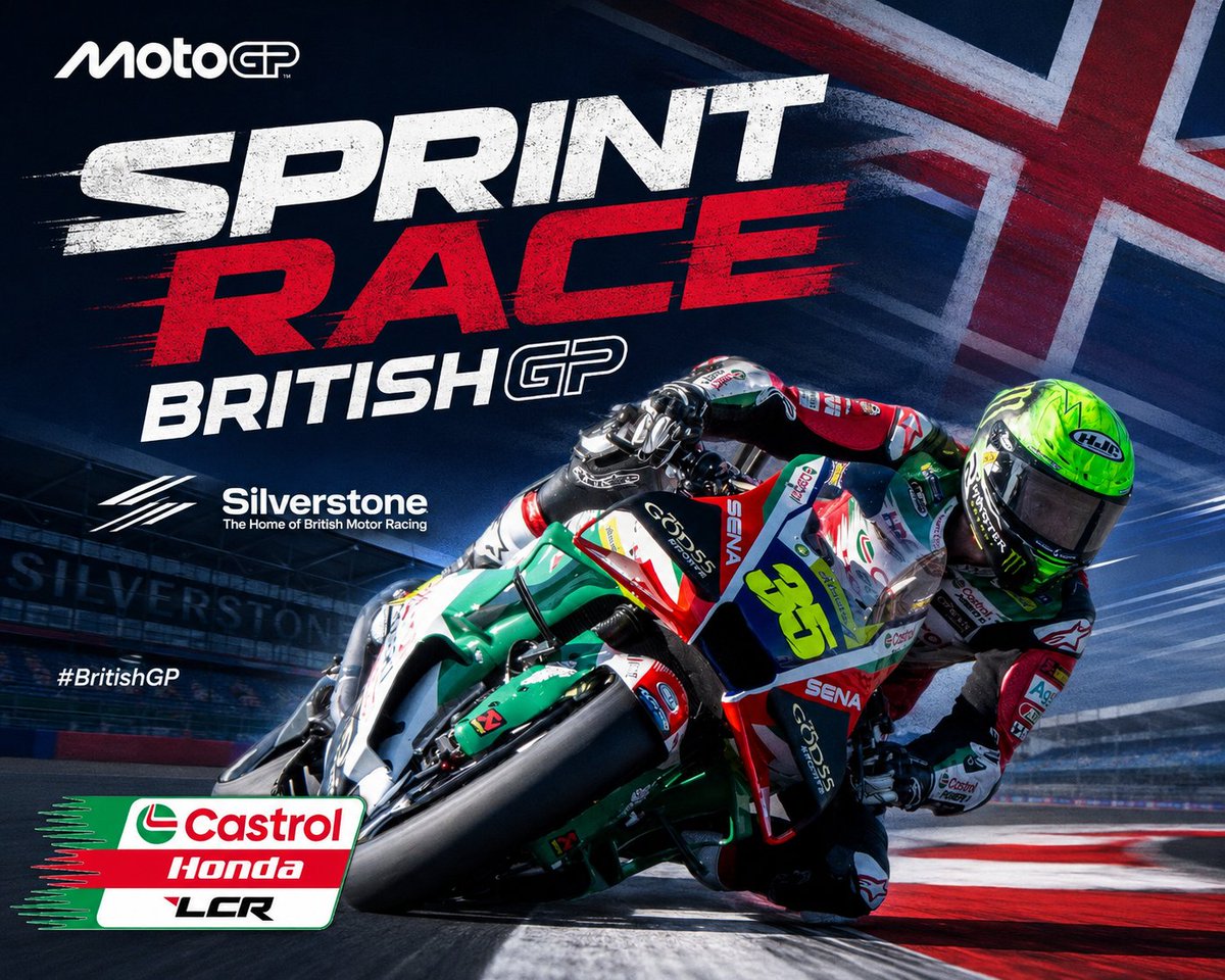 losbordini's tweet photo. Saturday #BritishGP #SprintRace @lcr_team @calcrutchlow https://t.co/ww5l7tTkW3