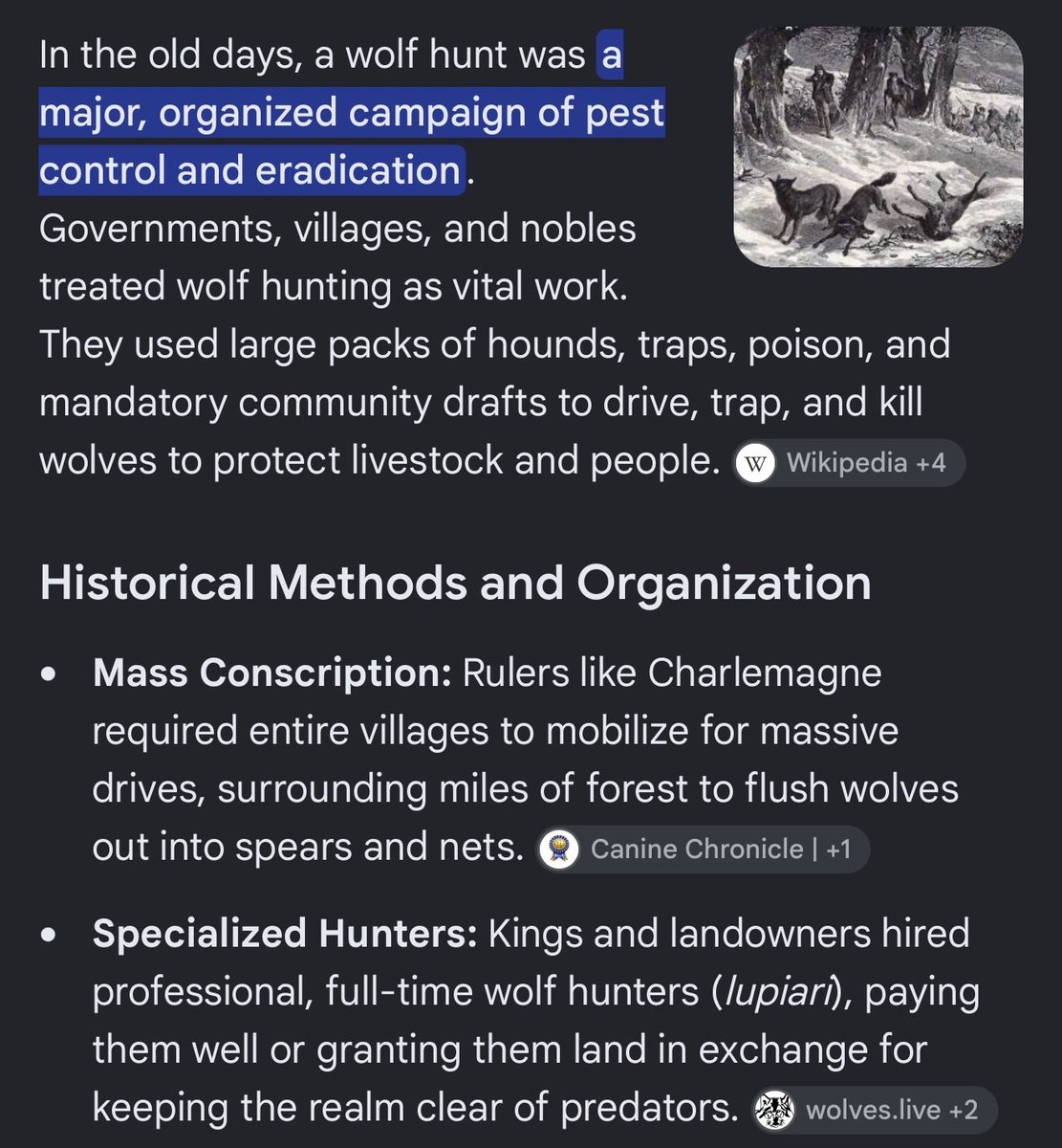 OakenThorly's tweet photo. @MattWalshBlog Start a “Wolf Hunt” https://t.co/1OIk2EqmMb