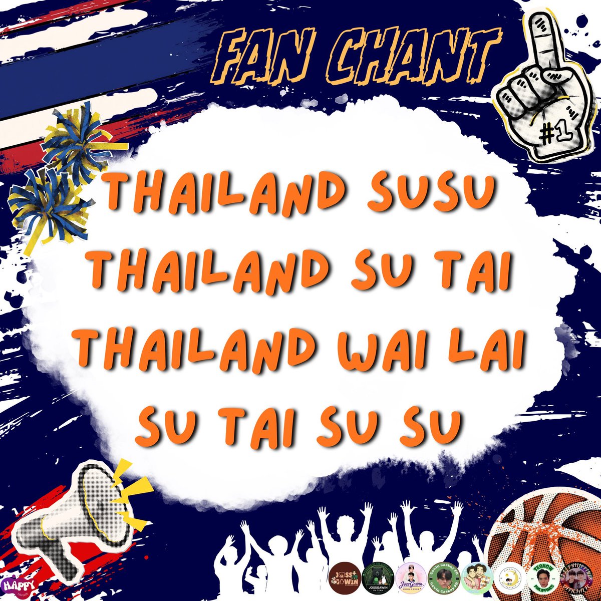 TeshowPH's tweet photo. Ready to cheer your loudest for Team Thailand? 🇹🇭🏀

🇹🇭📣 IT’S HERE! our FINAL fanchant is ready! Time to practice and cheer your hearts out for Team Thailand! 💙

See you at #StarMagicAllStarGames2026 ! 🏀

#Teshow
#เตโช

#AllStarGames2026 #TatakStarMagic https://t.co/CIsp11Y2MM