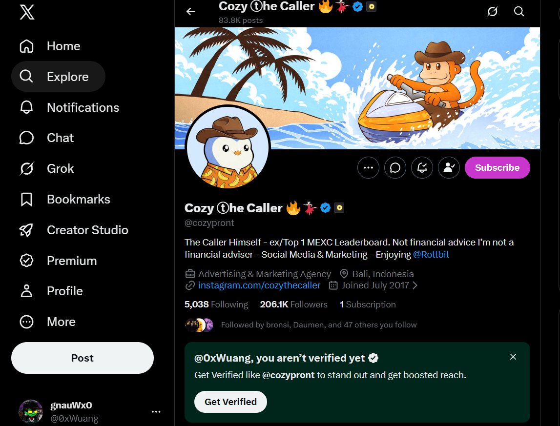 0xWuang's tweet photo. @cozypront donee, hope i win
FzSMCpDN3WFC5VzQtGChgXihZbRdRHQWSHiiZL7mDyoz https://t.co/4ib5TM9Ct9