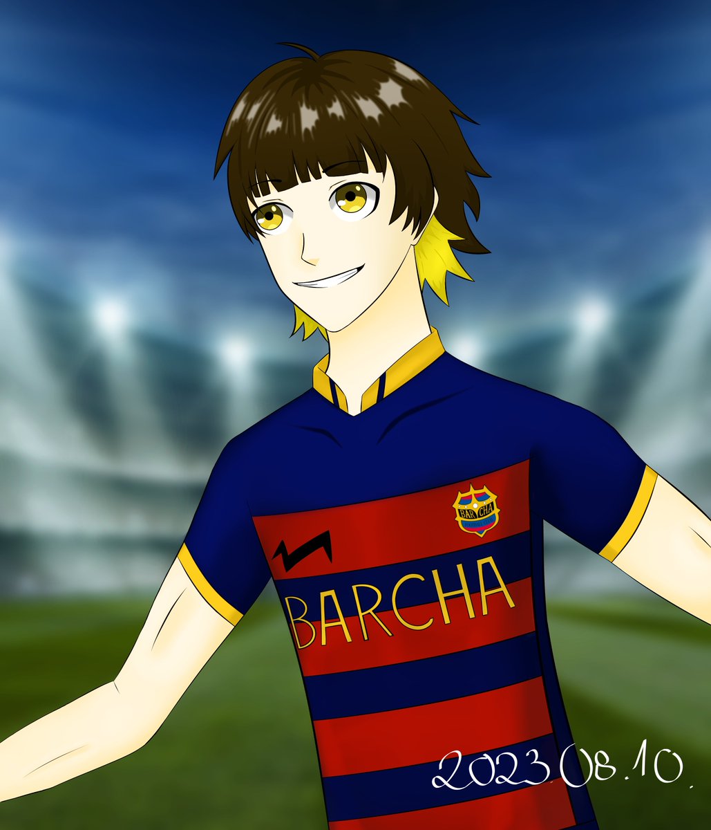 AzureSkyeArt's tweet photo. my 4th year of drawing Bachira for his birthday 🐝
it's been so much fun !! ~

#蜂楽廻 #ブルーロック #蜂楽廻生誕祭2026 #蜂楽廻誕生祭2026 #bluelock #bllk #art https://t.co/xnCBd68QFW