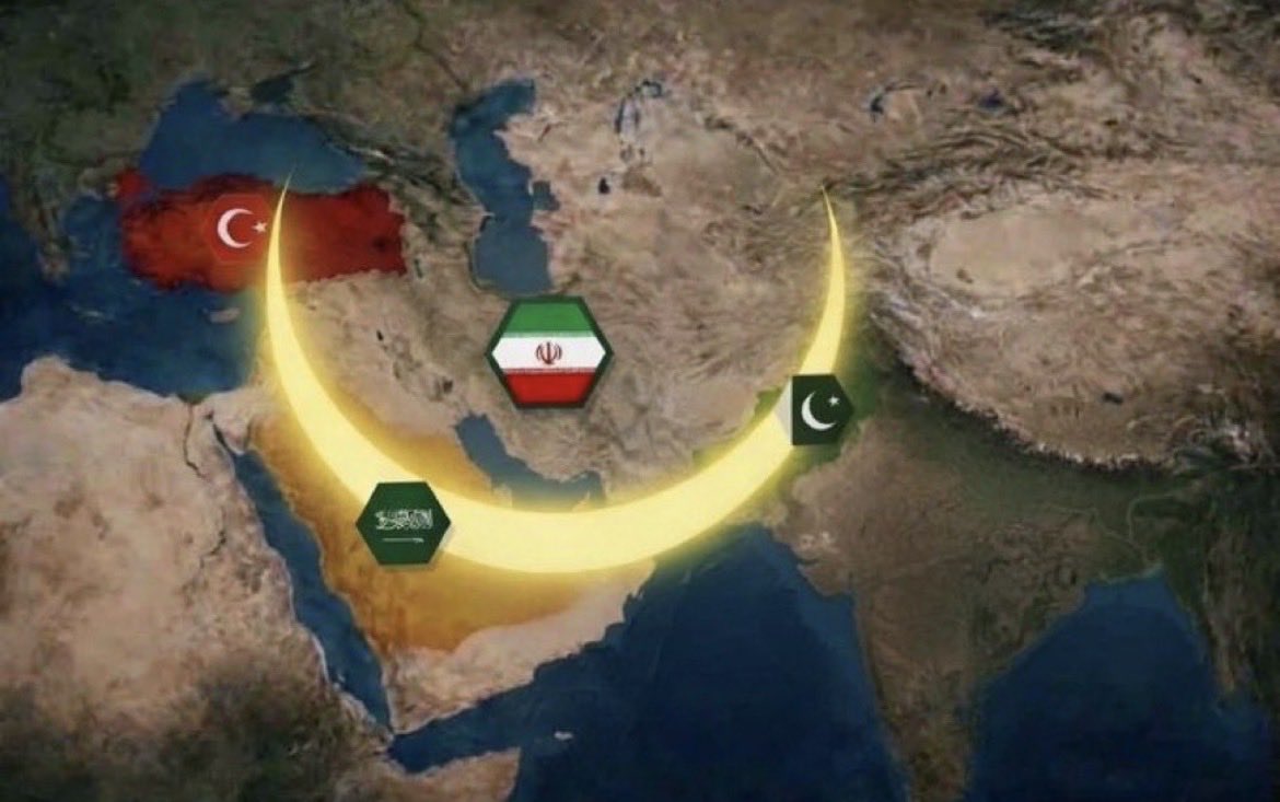 110_Kazemzade's tweet photo. امروزکه دشمنان #تمدن_ایرانی_شیعی بدور ایران هلال اهل سنت صهیونی تشکیل داده اند.
درپاسخ به این خط و نشان بایستی با هویت ملی و مذهبی ایران هم پیمان شویم تا بدون شلیک موشک پاسخ متقابل داده باشیم.
نشان #شیروخورشیدسرخ را جایگزین هلال احمر عثمانی کنیم.

@SamanthaIrani @Rahbarenghelab_ https://t.co/wmDZwJy4c5