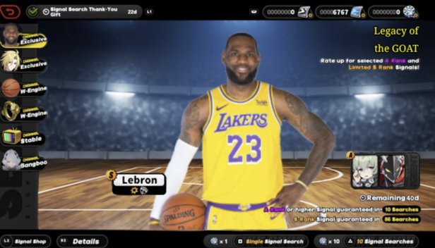a_star57350's tweet photo. //ZZZ LEAKS 

New S-rank agent LeBron James 

Via iarchmabacula https://t.co/00ofQjGToK