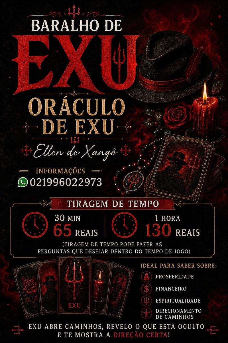 ellendexango's tweet photo. 🔮 MESA ABERTA

✨ Se você está diante de uma dúvida, talvez seja hora de abrir o jogo.

📲 Agende sua consulta: https://t.co/N0RFLcT6cd https://t.co/rLhc3e3Me7