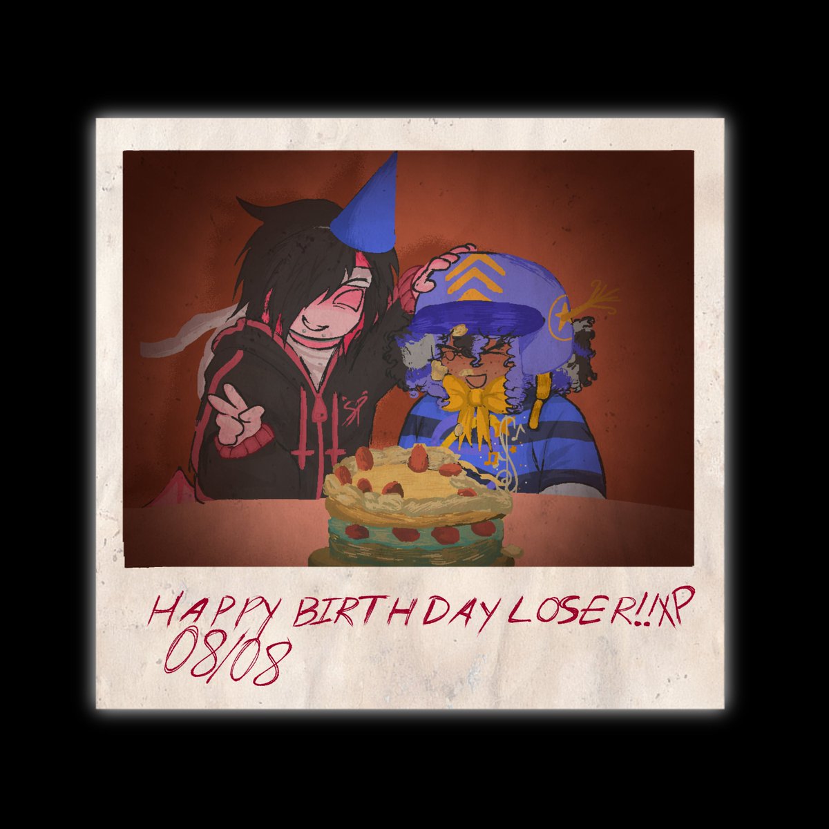 akugetsufan's tweet photo. hi world sorry that i Havent been posting doodles ive been in the World of cheesecake and wonders so take this Doodle of matt and skeet i made for my birthday 

#itzskeet_playz https://t.co/NcFw5A4vPS