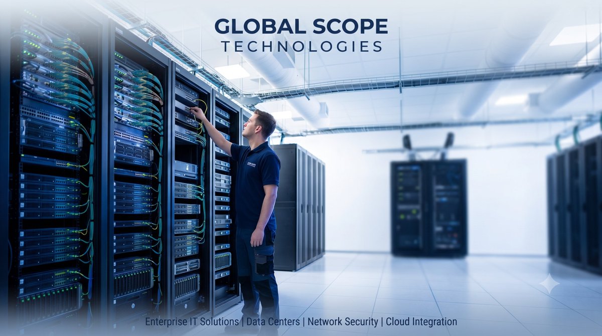 GLOBAL_SCOPE's tweet photo. Elevate your business efficiency and network uptime with enterprise-grade IT infrastructure solutions from Global Scope Technologies.

#GlobalScope #ITInfrastructure #EnterpriseIT #DataCenter #NetworkEngineering #DellPowerEdge #Synology #KerioControl #TechSolutions #QatarIT https://t.co/MYUpN4F21d