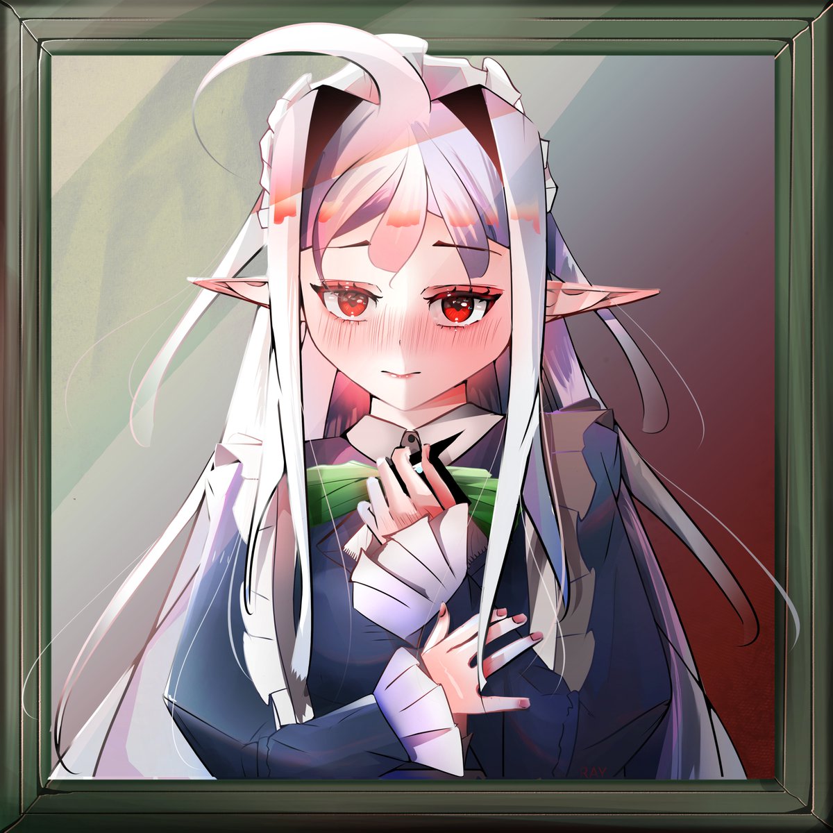 Ray101107's tweet photo. Behind the Frame....
#LegaArt
#MaidContest
#ocart https://t.co/qV8eeme2T2