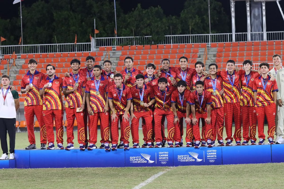 OfficialCOV's tweet photo. Venezuela vence a México en penales y conquista el oro en Santo Domingo 2026

🔗https://t.co/8SmJZcbSwg https://t.co/vVGS2P1mDF