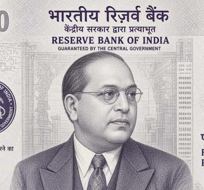 ambedkariteIND's tweet photo. Telangana's MLA Adluri Lakshman Kumar wants Dr. B R Ambedkar featured on Indian currency, saying it would honour his role as the architect of India's Constitution and a champion for equality and justice. https://t.co/jjaNchL2n3