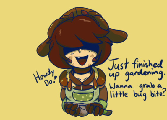 CvQuote777's tweet photo. Antanelly, a fellow gardener ant who grows plants and crops for the colony. She's a dirty worker whose fond of many sugary sweets and great friends with Antee. Gal pals feasting on fruity dough!
Wonder if others will join?
#entomon #ocart #oc #drawing https://t.co/xywWMF4PYs