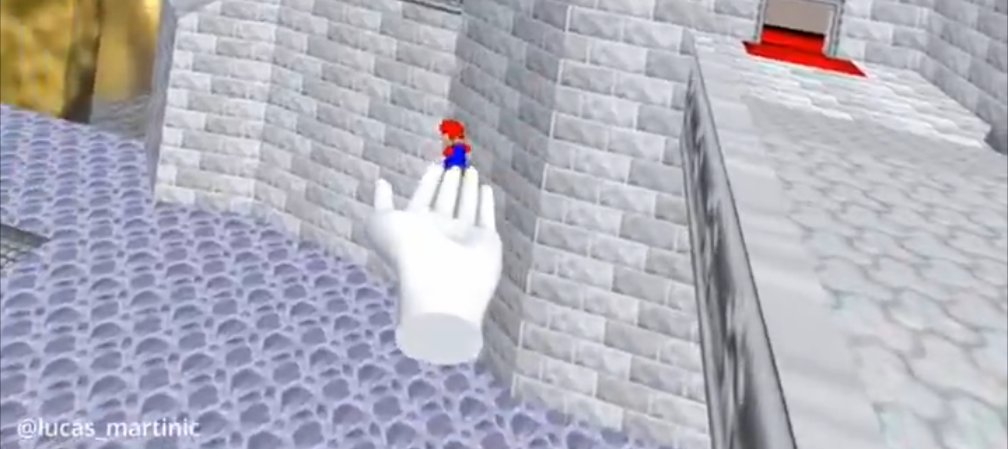 MoniqueMonsters's tweet photo. Me protecting my little suicidal Marioling from jumping. 

Choosa life https://t.co/wmajxhURND