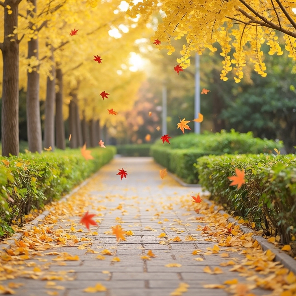 Tuey98394236's tweet photo. Another crispy autumn morning in the city!  Fall vibes hit different when the sun glows gold over the maple trees. https://t.co/EDtuVDgA08