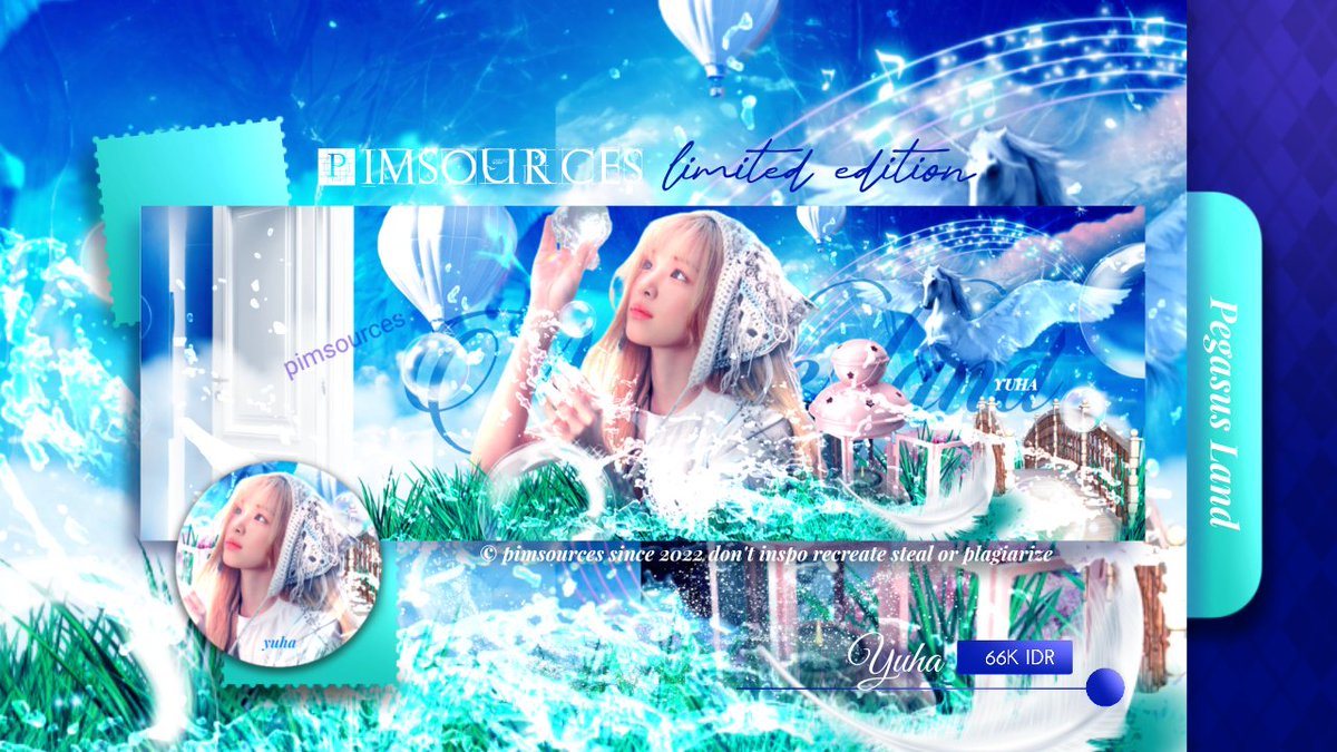 _pimsources's tweet photo. Repost please thank you 🐇☂️

Please welcome our pegasus collection, Miss YUHA ventures out to the magical pegasus land 🍃🕊️

t: #bealanja layout ready stock https://t.co/L7m5PJmmtU