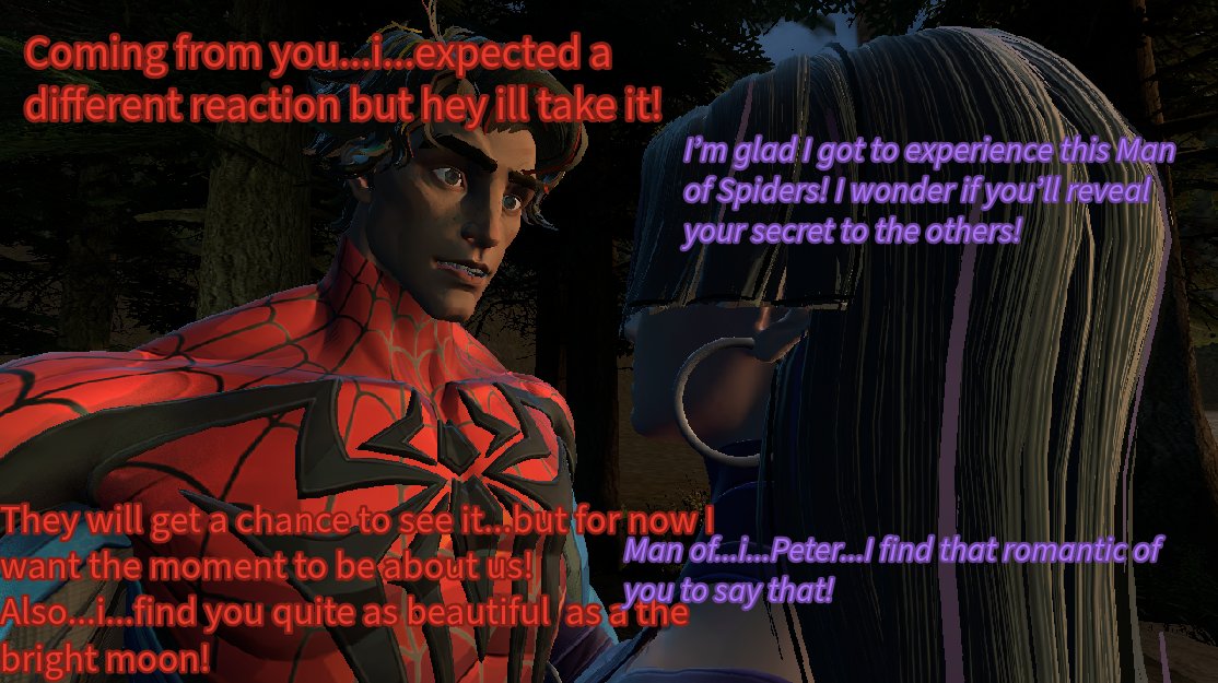 ZombieKevster2's tweet photo. Chapter 10 : A Reveal to ones Heart!
#SpiderMan #Psylocke #SpiderSai #Unmasked #MarvelRivals #Comicstrip #Sourcefilmaker #3D https://t.co/NpsGRj9luJ