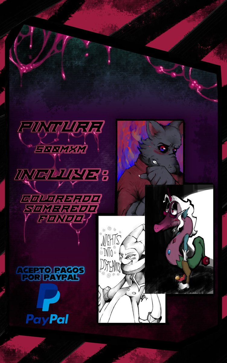 MatoNarcisus's tweet photo. 🟢!COMISIONES ABIERTAS!🟢
Toda la informacion se encuentra en las ilustraciones de abajo, cualquier duda que tengan pueden contactarme por DM   :D https://t.co/x7n5wg2HEO