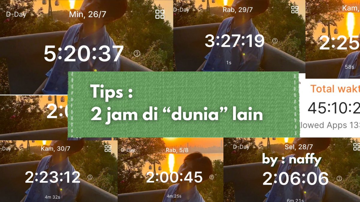 nffeiyu's tweet photo. Tips Tahan Belajar 2-3 Jam Sehari di Weekday ✨
*Disclaimer: Tidak semua orang cocok belajar dengan durasi lama, jadi disesuaikan saja ya! ✌🏻

— a thread by Naffy #studytwt https://t.co/TwaQ5eOFtn