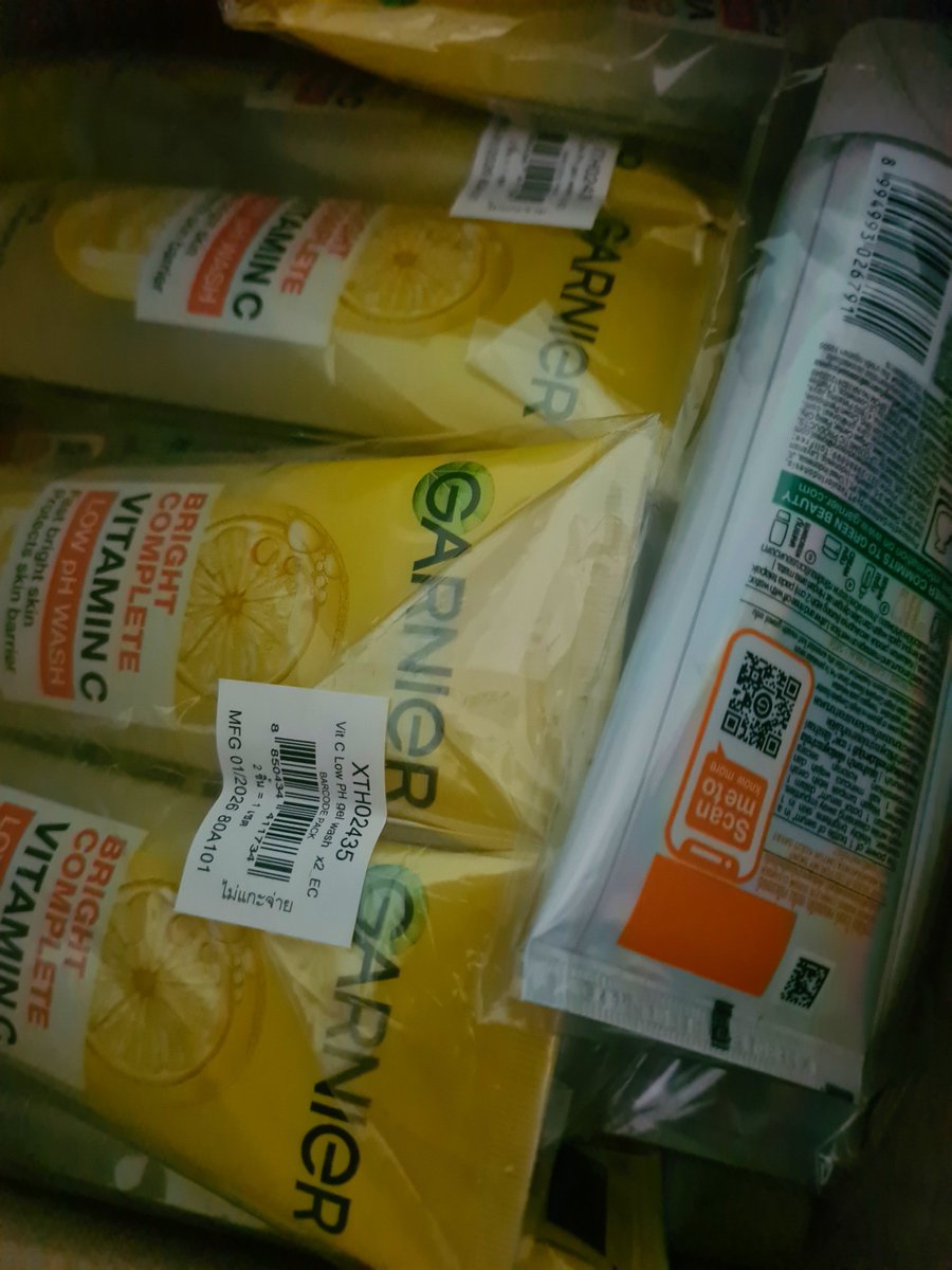 JunEx9293's tweet photo. [pls RT]  มีของตลอดค่ะ!!!!! 

WTS

🍋​ Garnier Bright Complete Serum Cleanser (100 ml)
🍋 Garnier Complete Low pH Gel Wash (100 ml)

หลอดละ 50.- (ส่งฟรี)
3 หลอด 120.- (ส่งฟรี)

//เลือกสูตรได้

สนใจทัก DM

#garnierthailand #ช็อปช่วยติ่ง 
#ตลาดนัดสกายนานิ

😁🙇🏻‍♀️🫶☁️🌸🩵🩷 https://t.co/zng2mJ4yrW