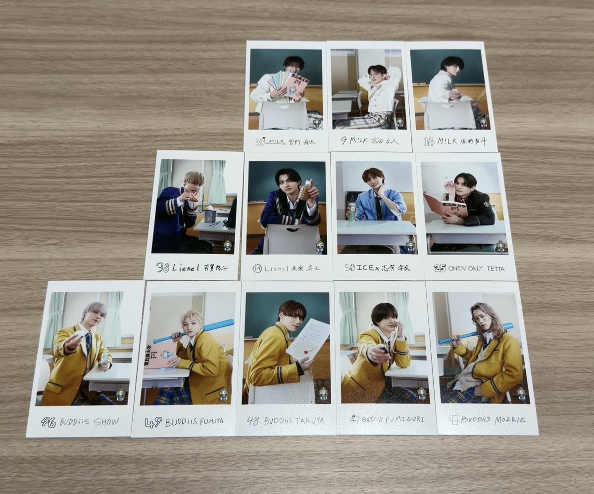 shn_cz's tweet photo. EBiDAN THE LIVE 2026 エビライ ランダムグッズ交換 ミニフォト 交換

【求】
シューヤ：前、左
アロハ：前、右

【譲】
画像
佐野、吉田、曽野
TETTA、志賀、高桑、芳賀
BUDDiiS

8/15 手渡しのみ
お心当たりある方はお気軽にご連絡ください https://t.co/F2qsEJbtvU
