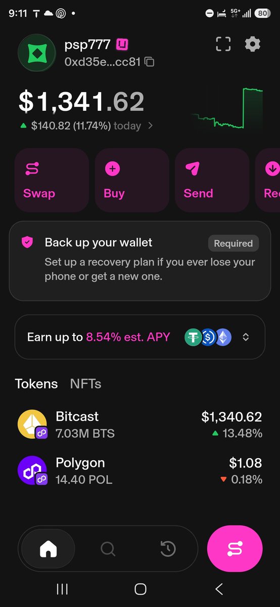 Bitcast_'s tweet photo. Just made $200 bucks today on holding Bitcast (BTS) Tokens Difference before and after we are going to the Moon, will make many millionaires holding at least 1 million Bitcast BTS incredibly cheap at the moment https://t.co/90tqnH2rjh