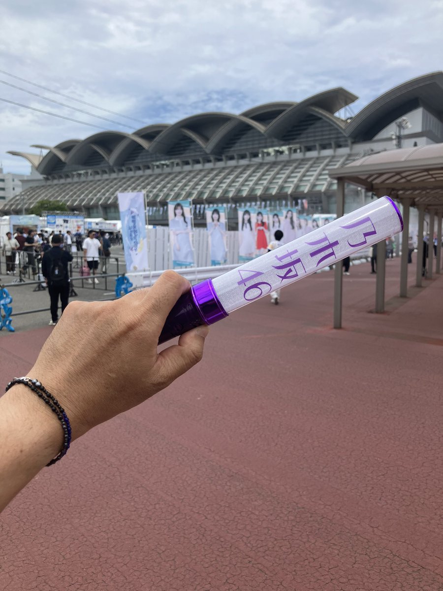 haruyoko1007's tweet photo. マリンメッセ福岡着弾!
風があって気持ちいい😌

＃乃木坂46
＃真夏の全国ツアー2026
＃金川紗耶 https://t.co/GDjGp2PoPL