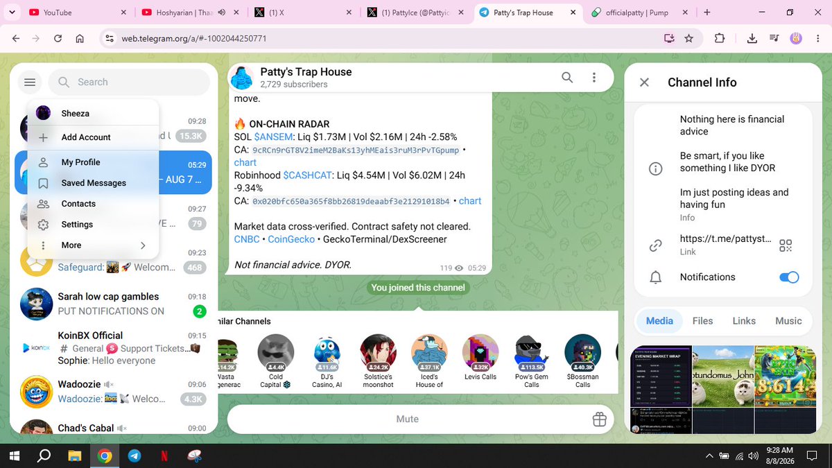 Shevoxx's tweet photo. @Pattyice It would genuinely mean a lot to me, and I'm really hoping luck is finally on my side.  
Thankyou so much @Pattyice   brother

7BT2MLvEEenfoPw1W8P6v1fA7VTEc3DzZgoURygFSVB8 https://t.co/26Zn66xWq1