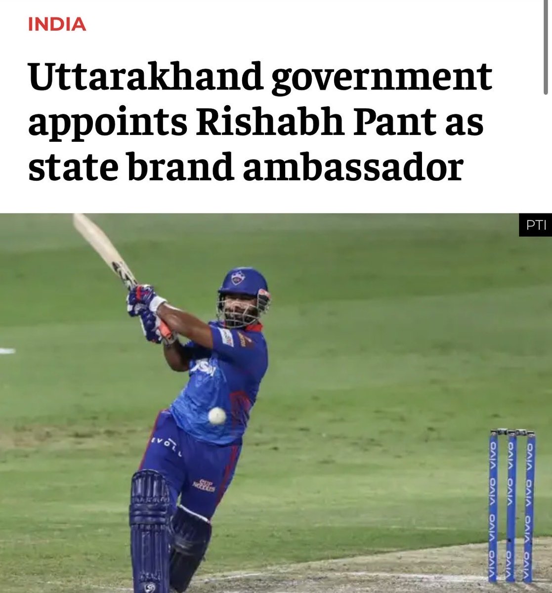 abhipsyc's tweet photo. Let me explain. 

Rishabh Pant became the highest Tax payer of Uttarakhand a couple of days back and that reminded him of the land he was supposed to get for being Uttarakhand’s brand ambassador in 2021. 

In 2022, the Railways erected pillars in front of his house in Roorkee  

Poor guy is just asking for the land he was supposed to get for endorsing Uttarakhand. 

And to not sound like a complete ass*ole, he’s saying he’ll buy the land if the government won’t give it. 

He’s scared Dhami may not win next year and the next government may wash their hands off.