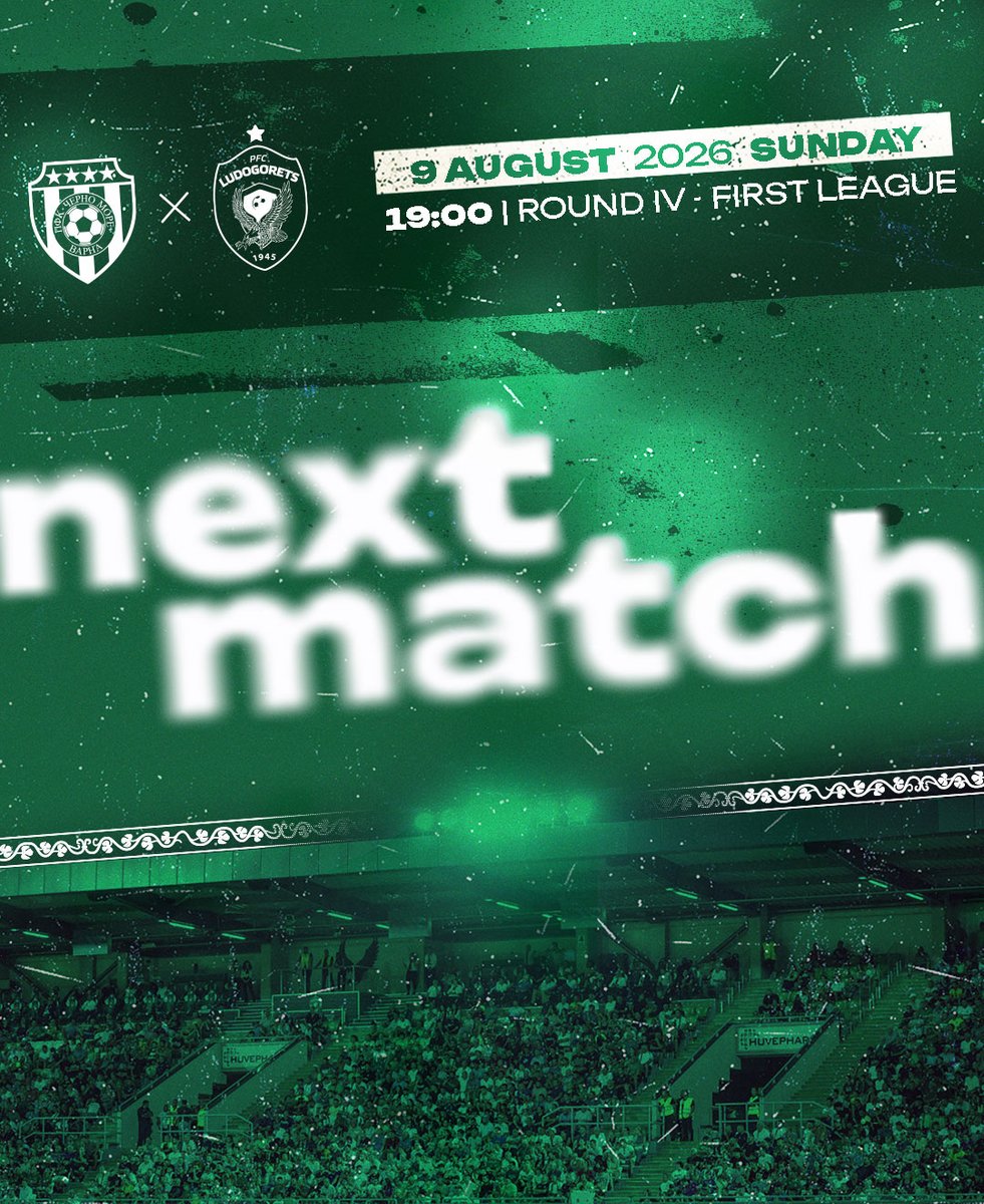 Ludogorets1945's tweet photo. ⚽ UPCOMING: Cherno more vs Ludogorets, Round IV - First league
#chernomore #ludogorets #chernomoreludogorets https://t.co/esVQ9MvKKL