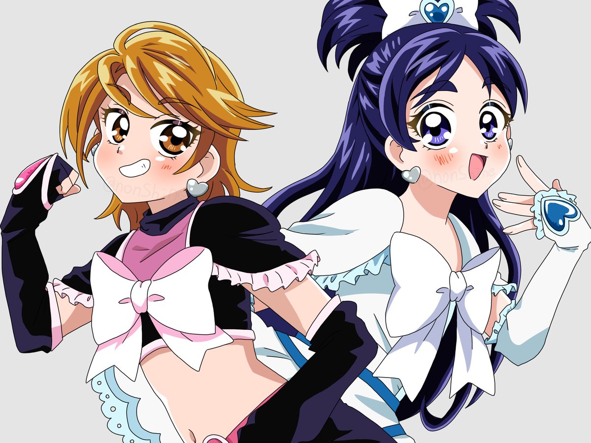 nonshine's tweet photo. ふたりはプリキュア完走🏃‍♀️  #precure https://t.co/oZ6NmTcbDz