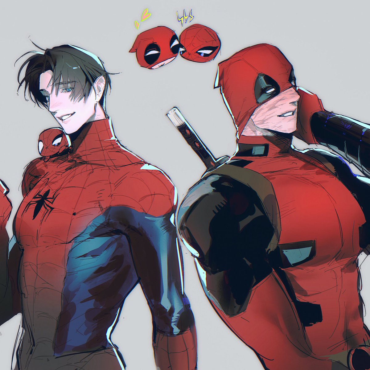 KAKINEkkn's tweet photo. #spideypool https://t.co/WEIo9VRgJJ