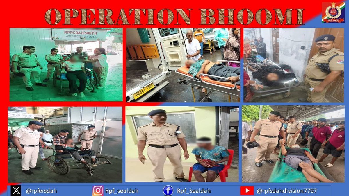 rpfersdah's tweet photo. On 07.08.2026, RPF officials rescued 06  injured  person found the Varius Railway station in sealdah divison and shifted to the nearest  Government Hospital for treatment.  #MissionSewa
@RPF_INDIA 
@ErRpf 
@rpfersdah https://t.co/RhFN4hbzog
