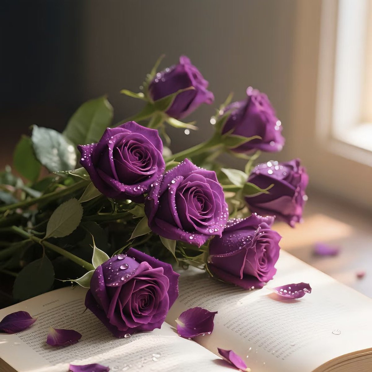 RoseW1530452's tweet photo. •
- We Shall Meet Again in Petals 
We shall meet again in petals, at the corner where the wind writes its letters.

You once folded your name into my veins, and now every spring spills more light, the arc of your leaning, and my eternal, love - swayed tilt.
• https://t.co/cUyac1KErU