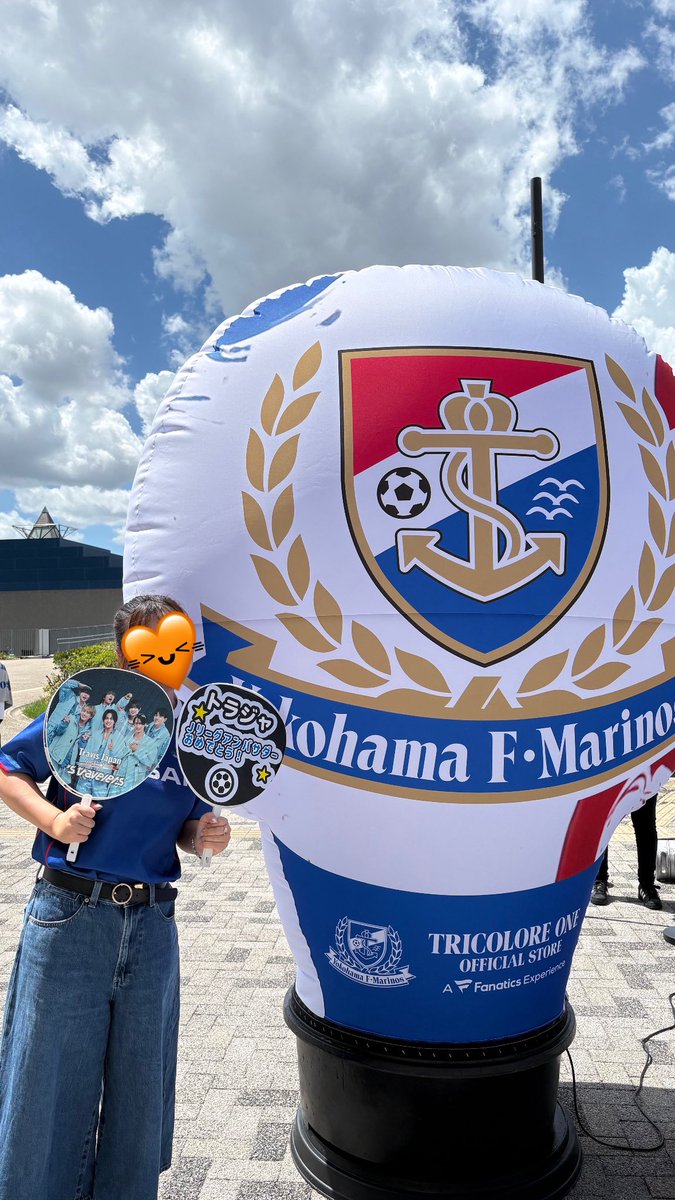 97m03's tweet photo. サッカー楽しかった‼️‼️‼️‼️‼️
これからも行きまーす⚽️💜
 #横浜Fマリノス  #開幕戦 #Jリーグ  #トラジャ  #マリノス  #TravisJapan  #Jリーグ開幕戦 https://t.co/9foYPrmp1W