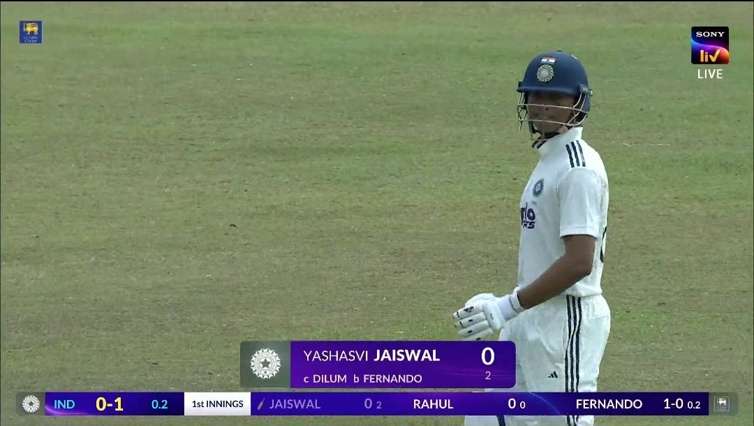 mufaddal_vohra's tweet photo. 2 ball duck by Yashasvi Jaiswal. https://t.co/8zZb14JOCC