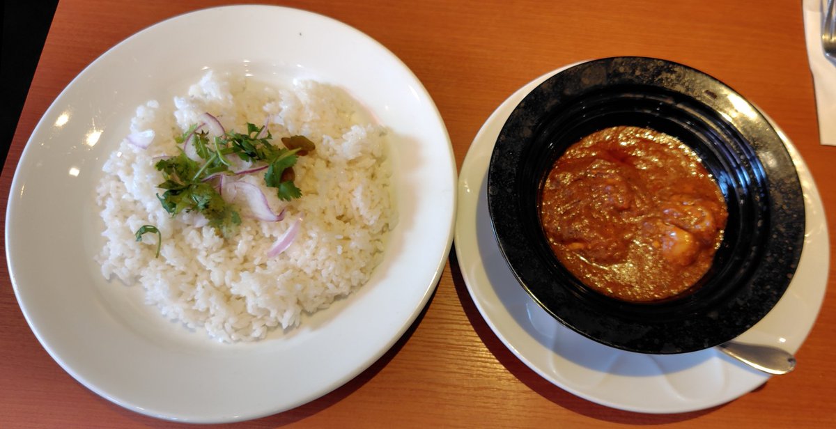 aikawaonline's tweet photo. #デリーチキンカレー のコンディションです～☆ 美味しくいただきました。ありがとうございました～☆ #カレーライス #チキンカレー #Curry #デニーズ #Dennys https://t.co/L3xuE5X82m